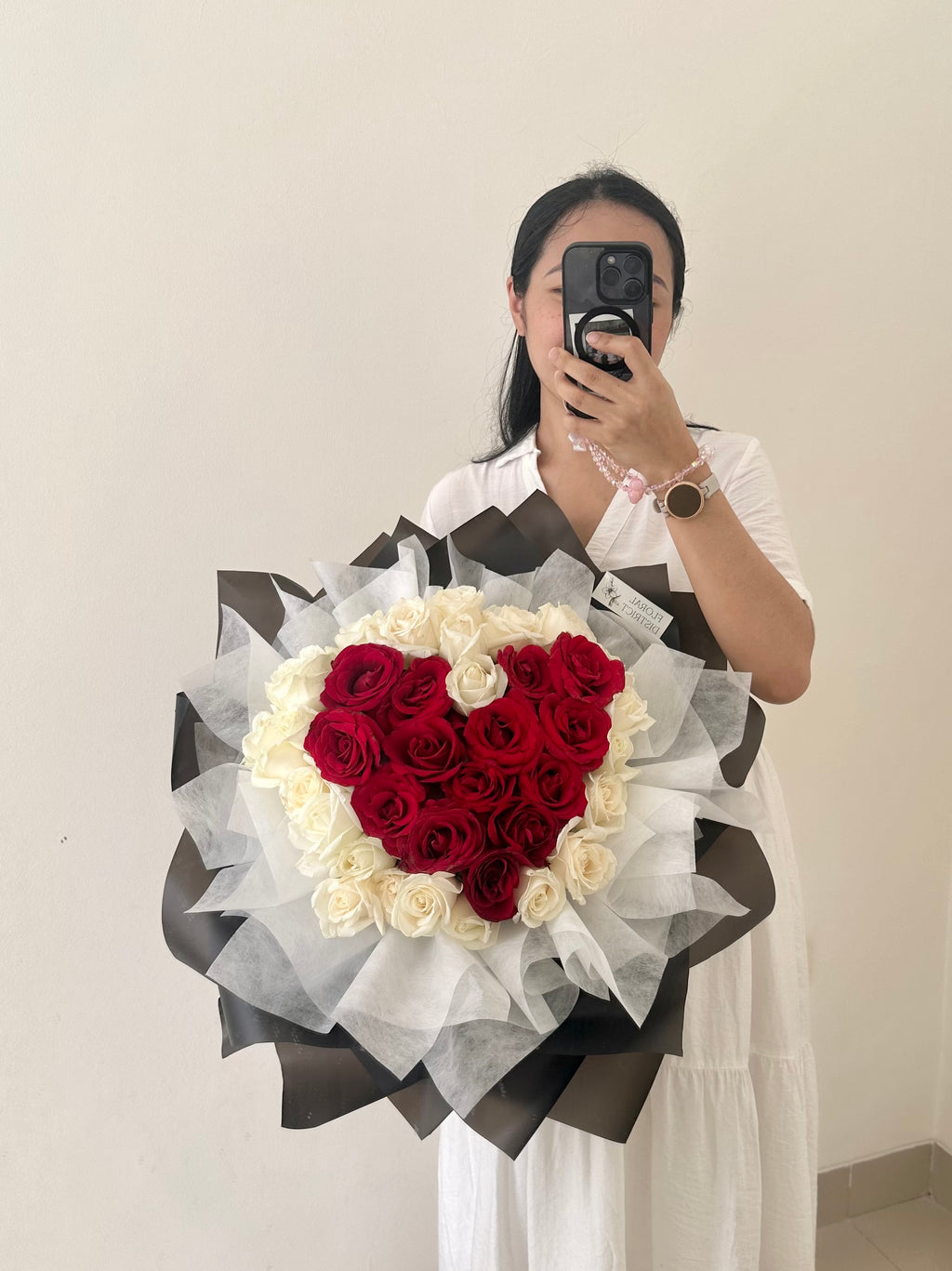 Classic Heart Rose Bouquet