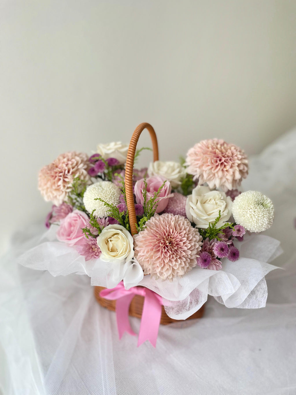 Cotton Candy Basket
