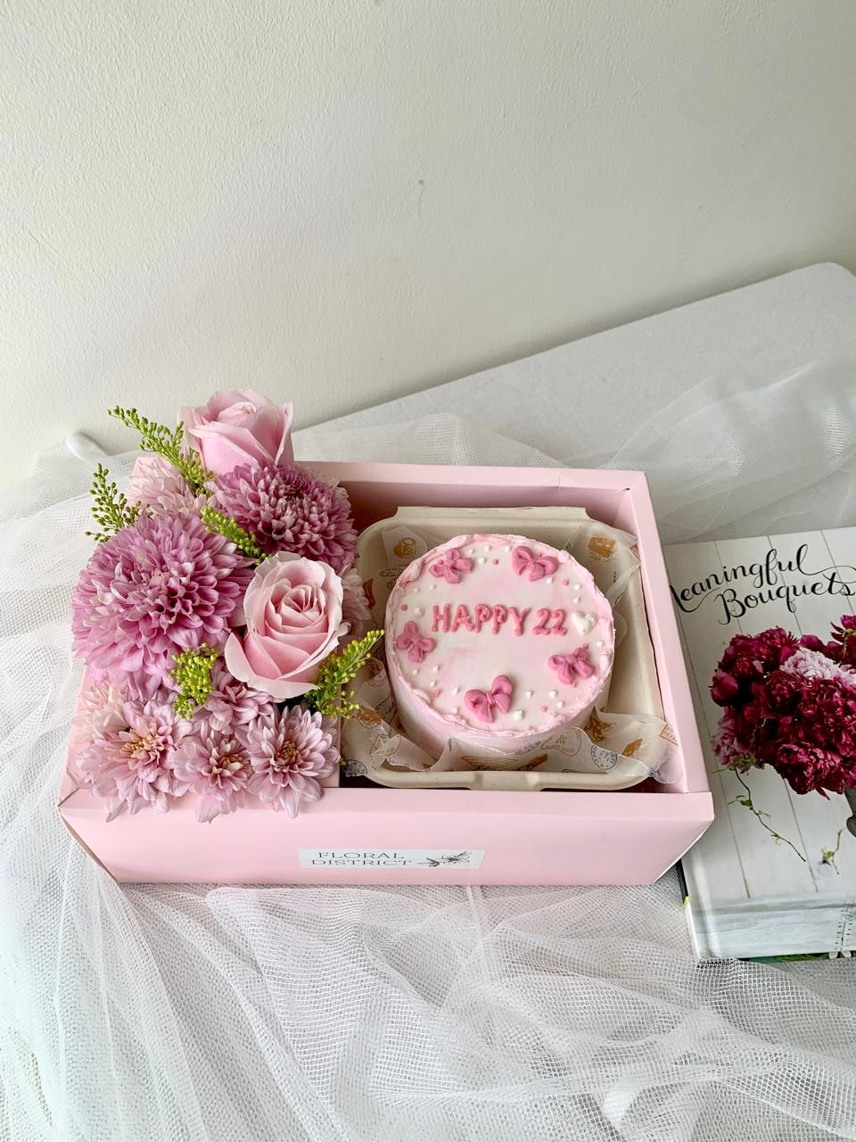 Flower & Bento Cake – Custom Style