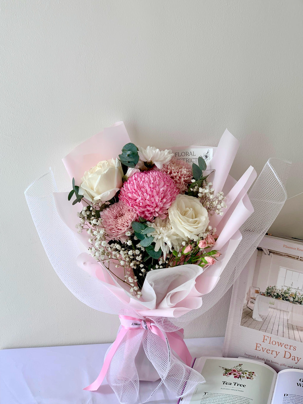 Peony Mum Stage Bouquet