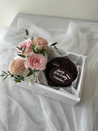 Flower & Chocolate Cake