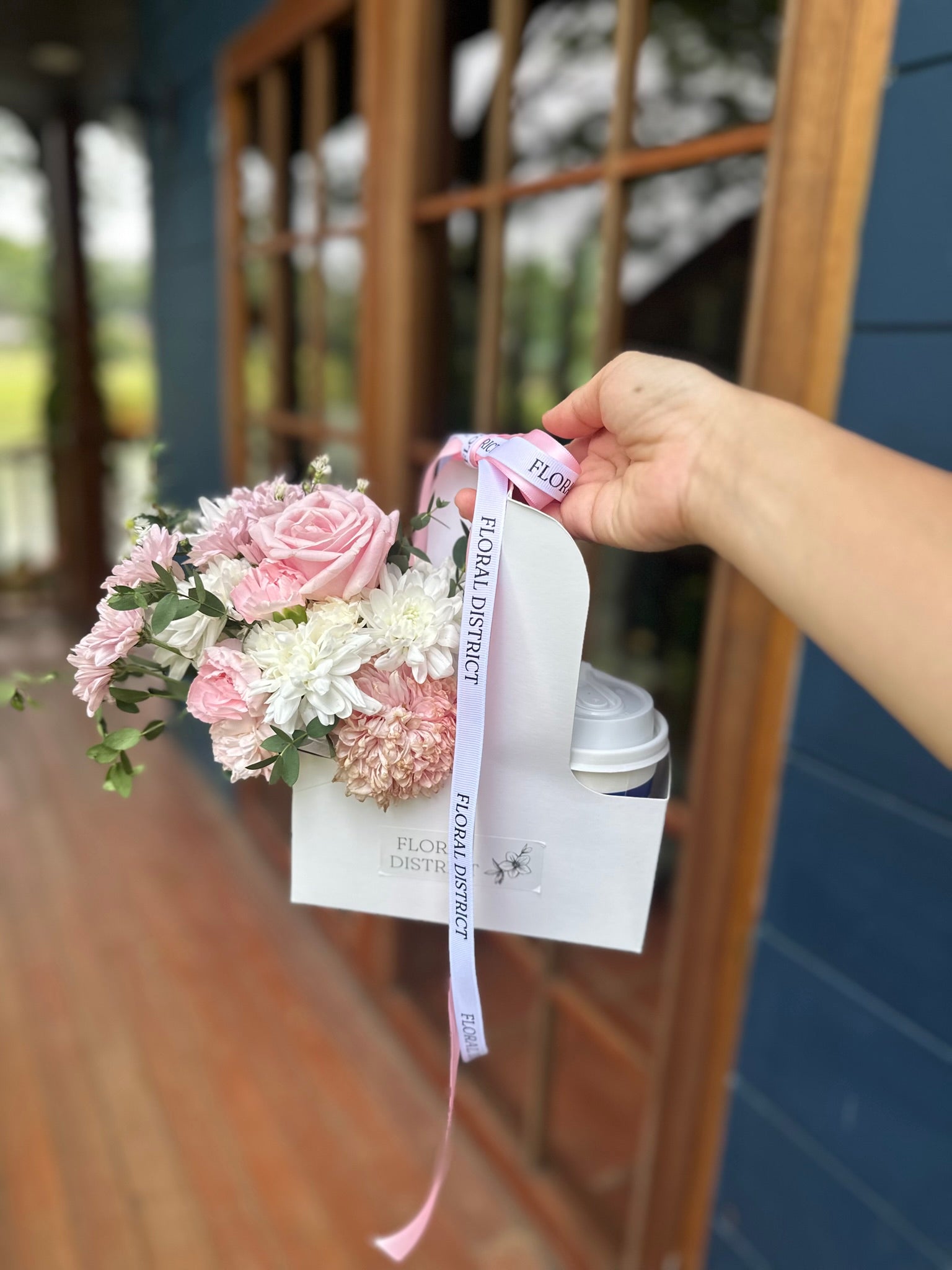 Flower and Coffee