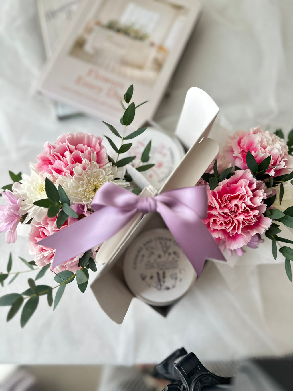 Flower and Coffee
