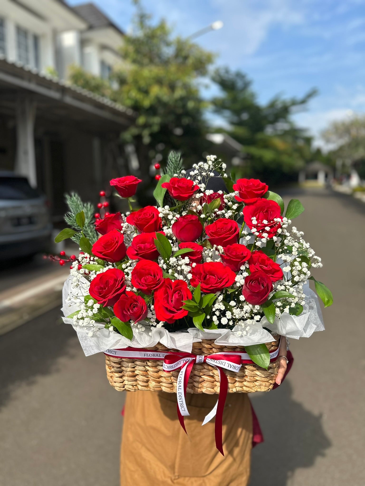 Rose Garden Basket