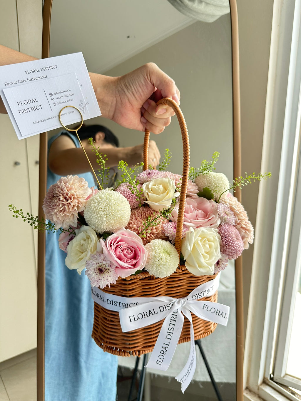 Cotton Candy Basket