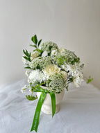 Ammi Allure White Vase
