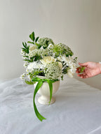 Ammi Allure White Vase