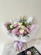 Rosy Aster Romance Bouquet