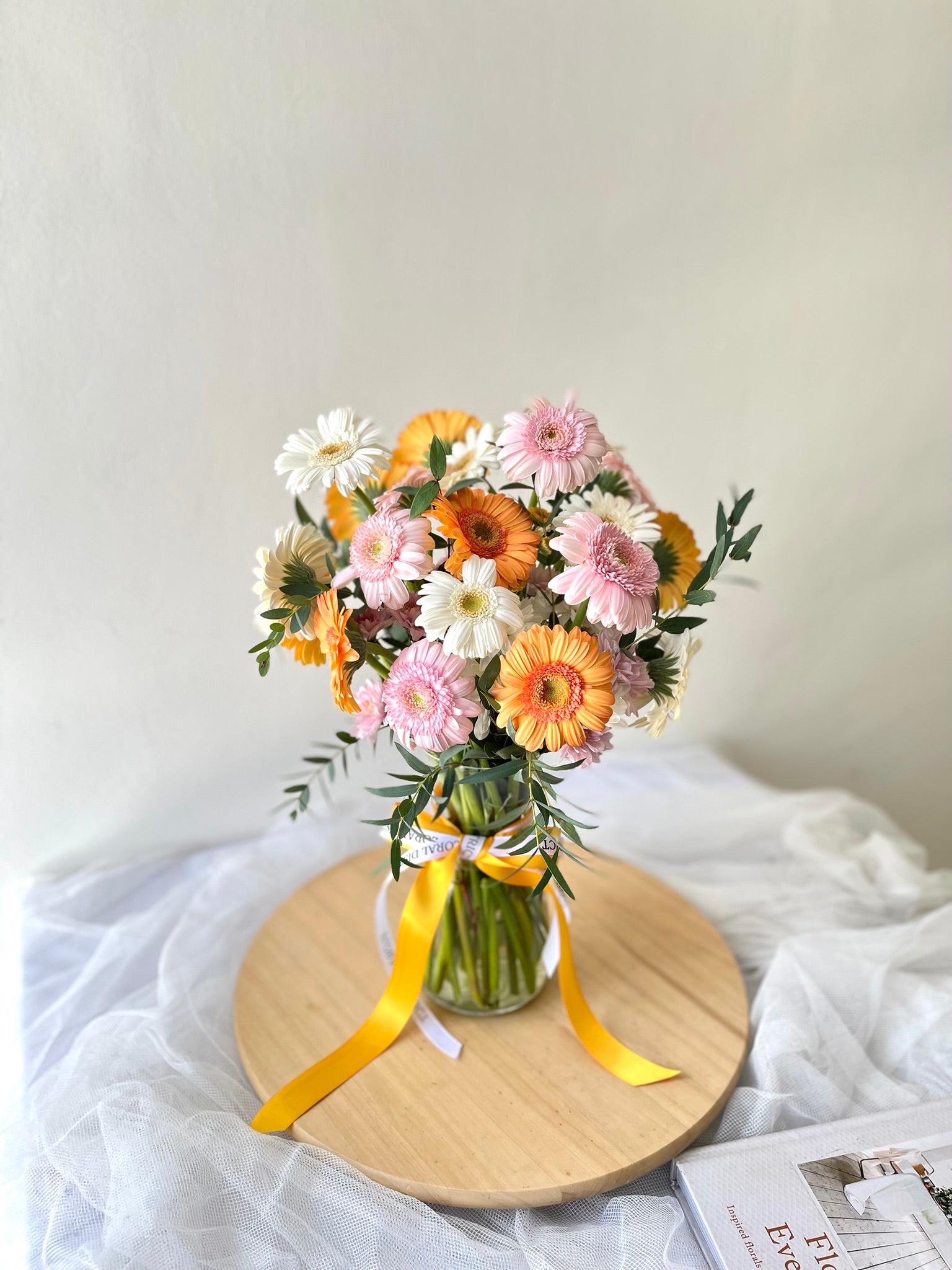 Clear Joy Gerbera Vase