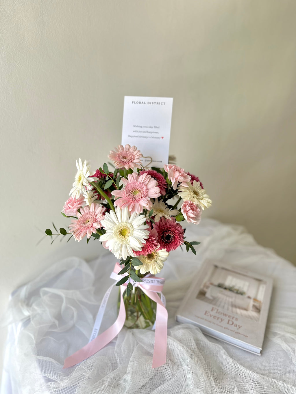 Clear Joy Gerbera Vase