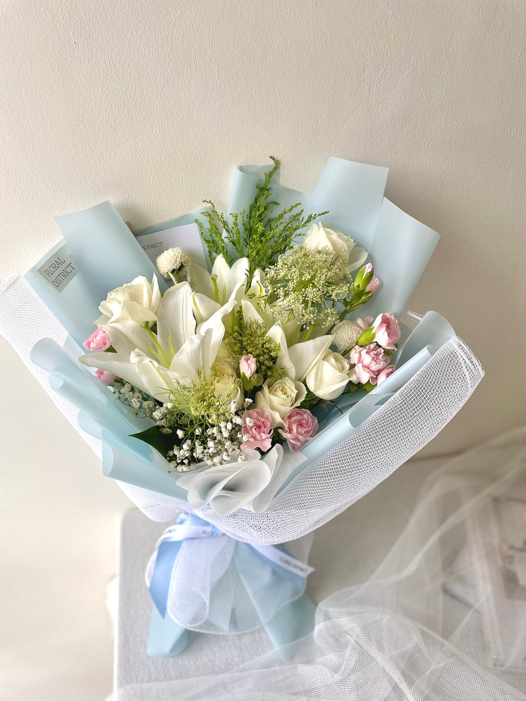 Lily and Rose Bouquet