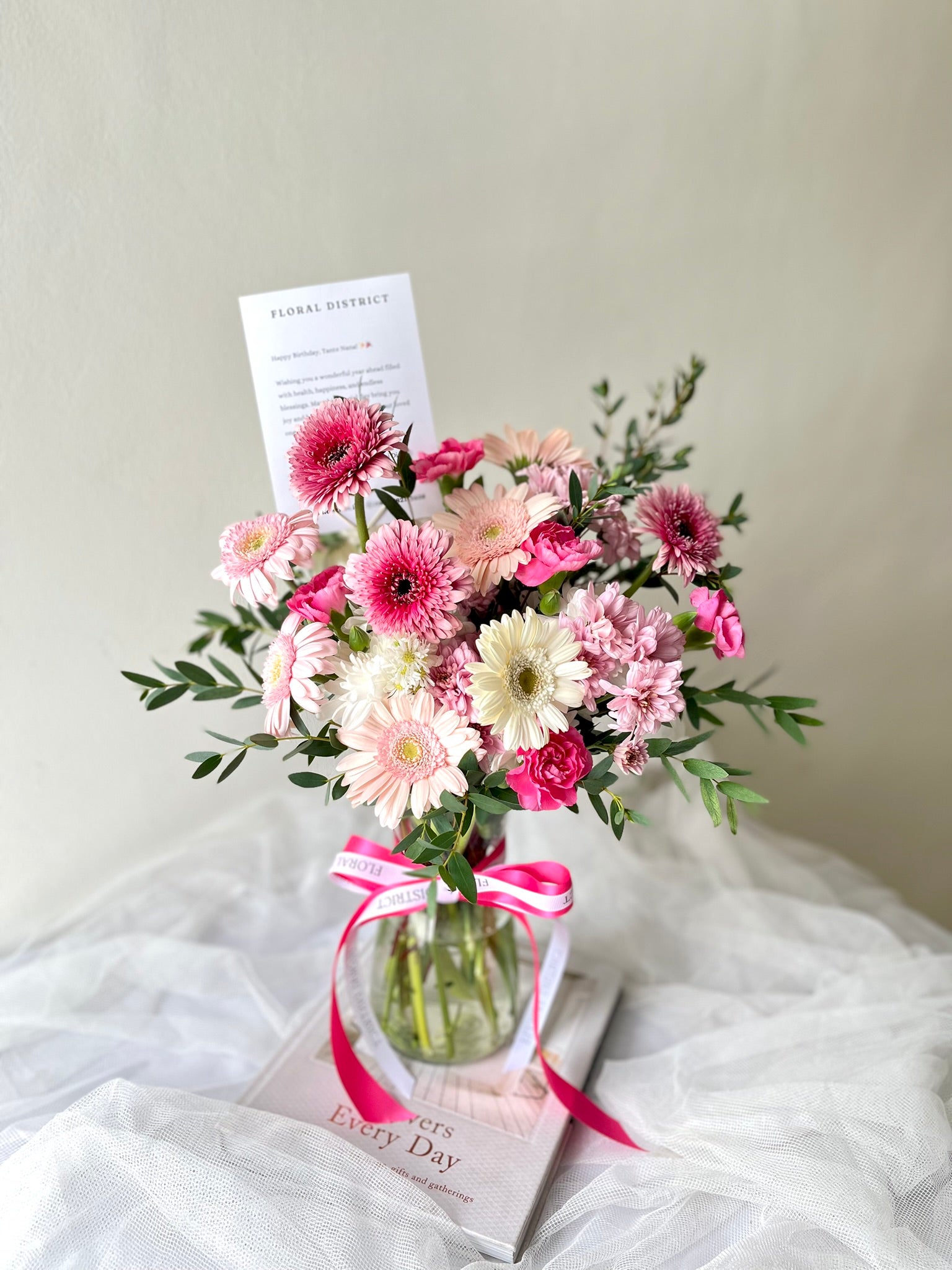 Clear Joy Gerbera Vase