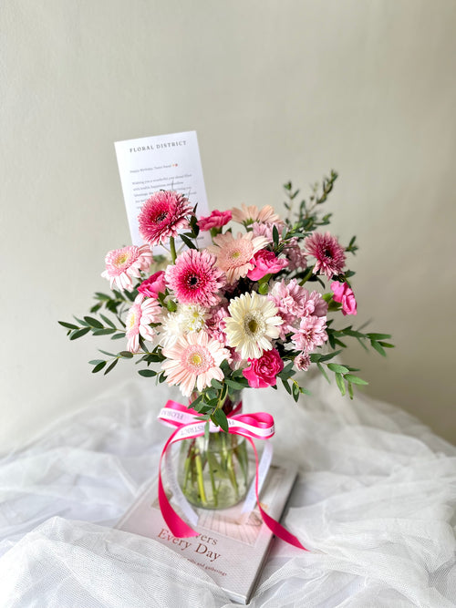 Clear Joy Gerbera Vase