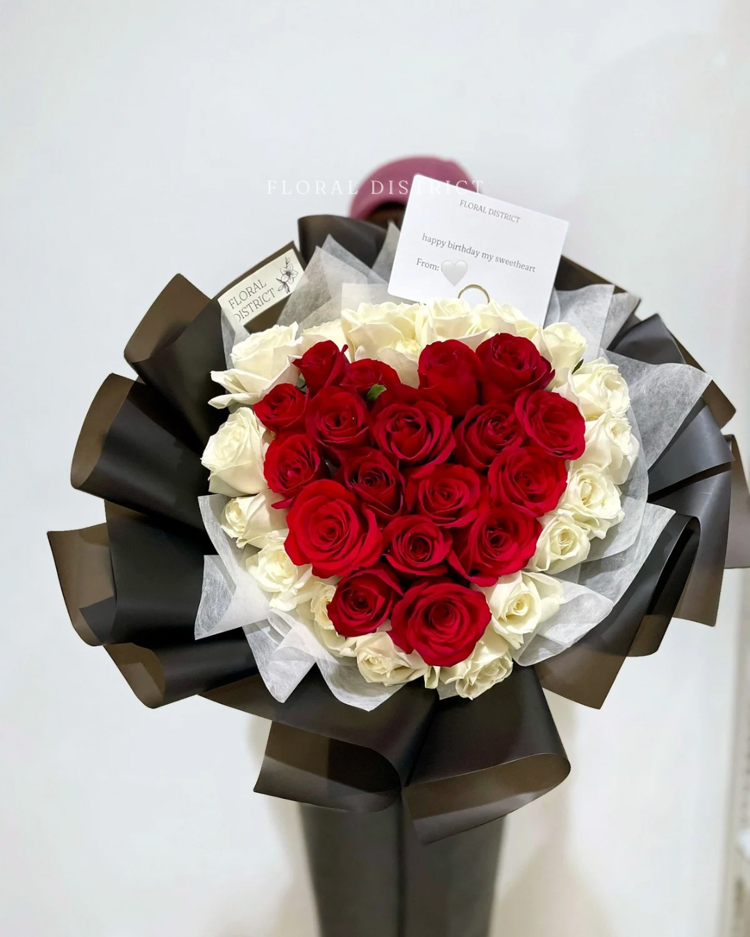 Classic Heart Rose Bouquet