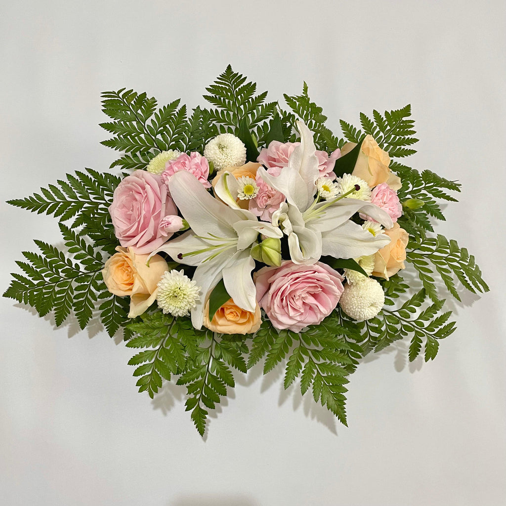 Lily and Rose Table Decor