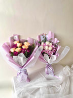 Rosy Aster Romance Bouquet