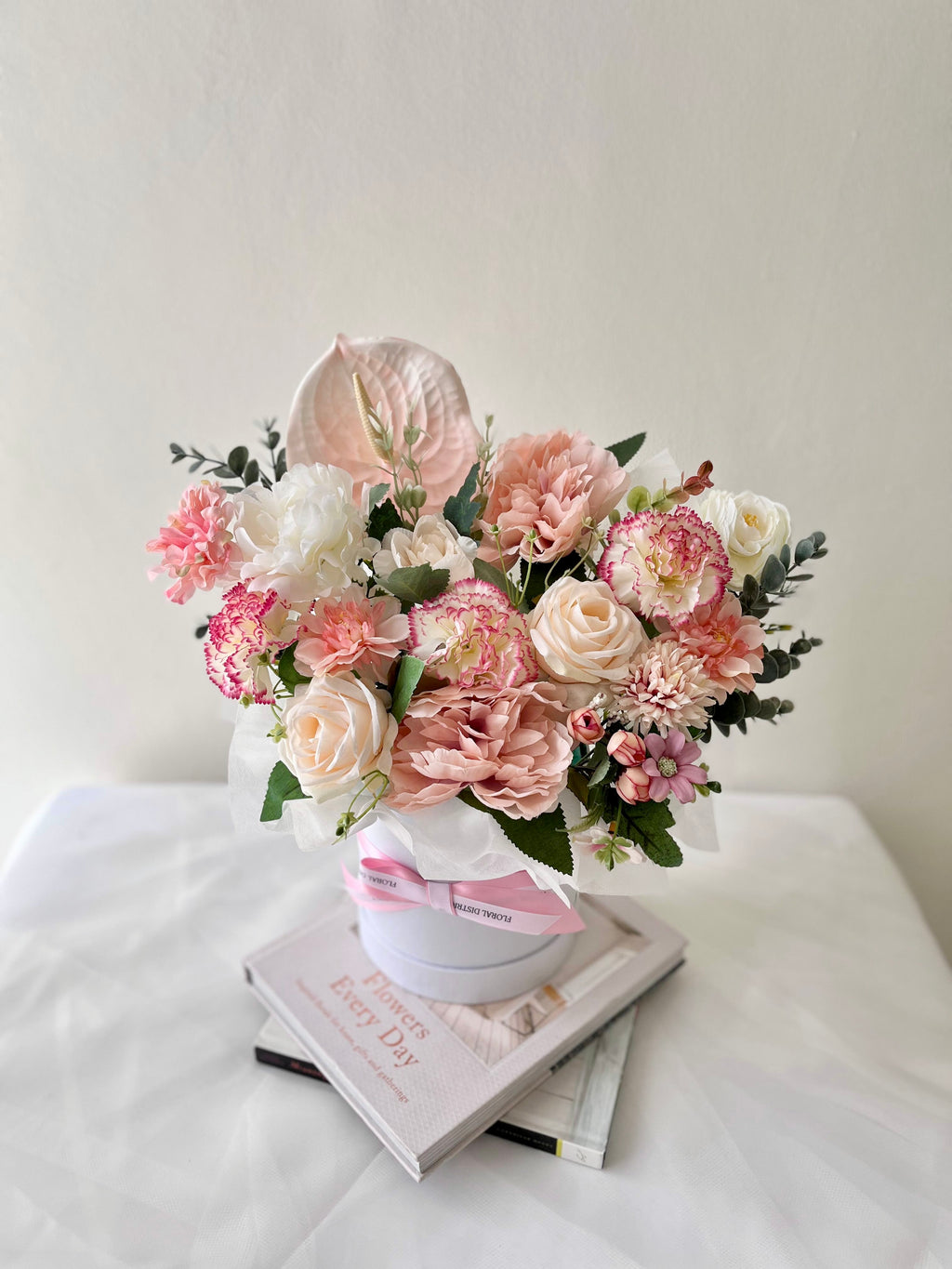 Blush Bloombox (Artificial Flower)